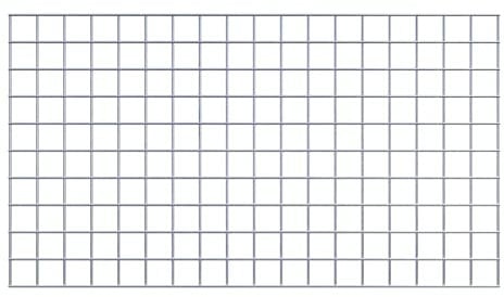 GABIONA Dekogitter (90 x 50 cm)