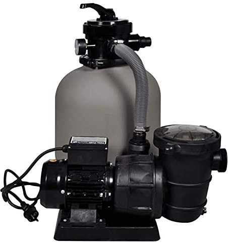 Festnight Filtro de Arena para Piscina,Depuradora de Agua para Piscina,Depuradora Piscina 600 W 17000 l/h