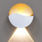 KAWELL 12W Kreativ Moderne Wandlampe LED Wandleuchte Up Down Aluminium LED Wandbeleuchtung Wasserdicht IP65 Innen Außen für Schlafzimmer Wohnzimmer Badezimmer Korridor Treppe Veranda
