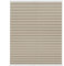 Lichtblick Plissee Klemmfix nach Maß, ohne Bohren, verspannt, lichtdurchlässig, Blickdicht, Made in Germany - Beige 45 cm x 130 cm (B x L)