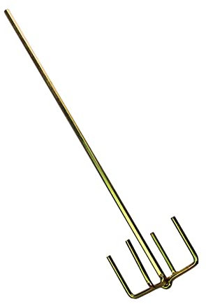 Colcolo Mezclador de cemento, varilla mezcladora de pintura, accesorio de taladro, herramientas largas resistentes, paleta mezcladora agitadora para, Hexagon Handle a