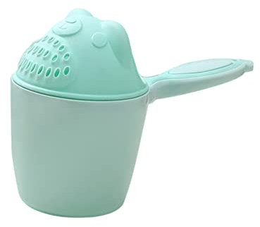 GLEAVI Baby-Shampoo-Becher Shampoo-Spülbecher Baby Shampoo Spüler Krug Shampoo-Spülbehälter Badelöffel Babylöffel Dusche Babybadspülbecher EIN Bad nehmen Eimer Duschkopf neugeboren
