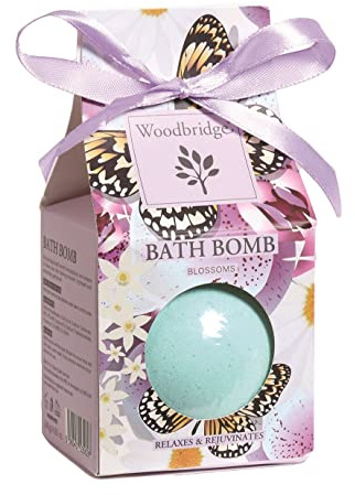 Woodbridge Blossoms Floral Fragranced Bath Bomb 1 x 140g