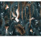 murando PREMIUM Fotomurales Selva 250x175 cm Papel pintado tejido no tejido Decoración de Pared decorativos Murales moderna de Diseno Fotográfico Tropical Hojas Animales Naturaleza b-A-10371-a-c