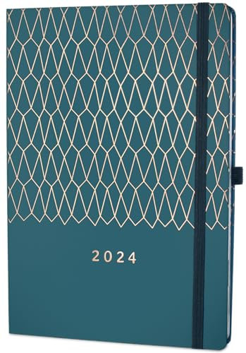 (auf Englisch) Boxclever Press Everyday A4 Kalender 2024. NEU FÜR 2024! Wochenplaner von Jan.-Dez.’24. Terminplaner 2024 mit Planern für Ziele & Träume, gepunkteten Notizseiten u.v.m.!
