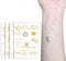 AISIR Temporäre Tattoos Hochzeit, Gold Tattoo Bride Team Braut Hochzeit Junggesellinnenabschied Tattoo Set für Wedding Dekorationen/Deko.