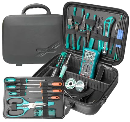 Pro'sKit PK-710K(H/B) Professional Electronic Tool Kit - Electronic Circuit Tester - Tool Kit - Testing Device