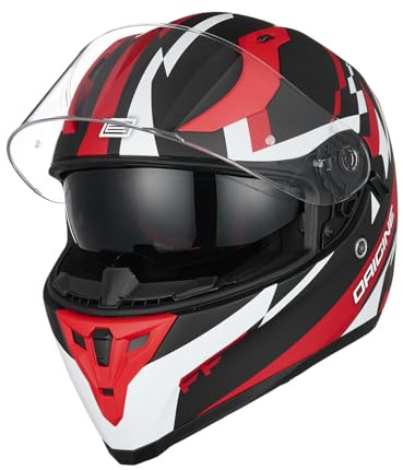 ORIGINE Rapid Full-Face Motorcycle Helmet ECE 22.06 Approved with Double Visor