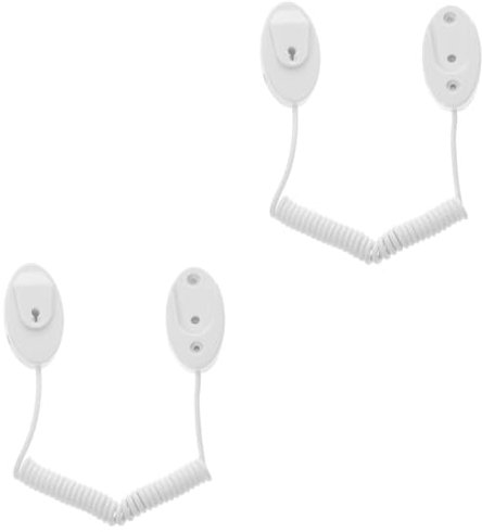 Uonlytech 2stücke Fernbedienung Mit Anti-Verlust Seil Selbstklebende Wandhalterung Für Fernbedienungen Lang Für Mikrofone Lautsprecher Und Mehr Einfacher Installationsprozess Einsetzbar