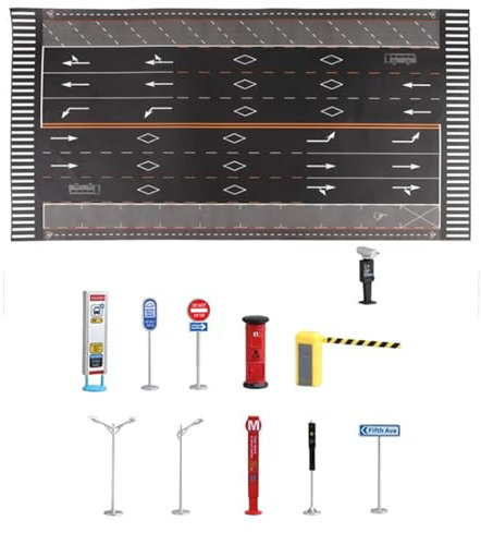perfk 1/64 skala Parkplatz Auto Modell Display Sammlerstücke Desktop Spielen Matte Unterirdischen Garage, B