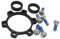 iFutniew Alloy Cycling Bike Bicycle Boost Hub 142MM to 148MM Conversion Kit Front Hub Adapter Bicycle