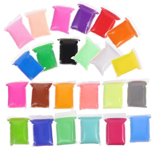 Packungen gefärbter Ton Tonset für Erwachsene Lufttrockener Ton Kinderhandwerk Ton formen plastilin für für craft Modelliermasse-Kit DIY-Ton-Kit Plastik
