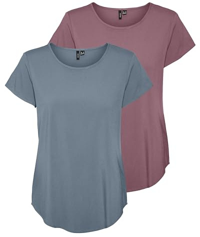 VERO MODA Damen Vmbella Ss WVN Ga Noos Top