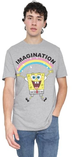 Spongebob Squarepants Unisex Spongebob Simple Imagination Unisex T Shirt T-Shirt