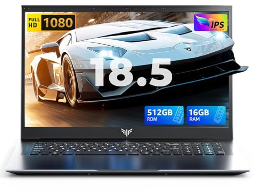 ACEMAGIC Laptop 16 GB DDR4 512 GB SSD, CPU N95 (bis zu 3,4 GHz) Notebook, 1920 x 1080 IPS Full HD 15,6 Zoll, tragbar, Metallgehäuse, WiFi6, BT5.0, 3 x USB3.2, HDMI, Typ C