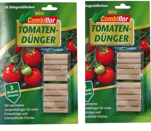 Combiflor XXL Düngestäbchen Tomaten 20 Stück Tomatendünger
