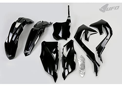 UFO PLAST KIT SCHWARZ Kawasaki KXF 250 2021-2024