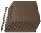 ProsourceFit Puzzle Exercise Mat ½ in, Eva Interlocking Foam Floor Tiles for Home Gym, Mat for Home Workout Equipment, Floor Padding for Kids, Brown, 24 in x 24 in x ½ in, 24 Sq Ft - 6 Tiles
