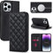 SINQERISHT Mobile Phone Case for Apple iPhone 13 Mini Case PU Leather Flip Case Compatible with MagSafe Mobile Phone Case with Stand Function and Magnetic Closure Shockproof Flip Protective Case