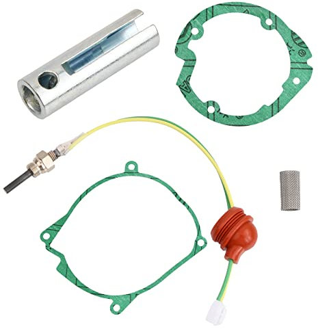dentedeleao Glühkerze Diesel Standheizung Kit 12V 5KW Standheizung Keramik Glühkerze Zubehör, Luft Diesel Parkheizung Reparatursatz Standheizung Ersatzteile für Auto LKW Boot