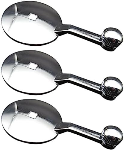 Pepper Mill Hand Crank Adjustable Coarseness Kitchen Tools Replacement Part Manual Pepper Mill Grip Handle Pepper Mill Crank 3Pcs