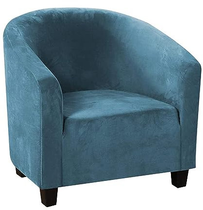 Sesselbezug Stretch Stuhlhussen Tullsta Sesselüberwürfe Sessel Husse Cabriolet Sesselschoner Clubsessel Husse Stuhlhusse Pfau Blau