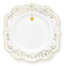 Pip Studio Royal Winter White Brotteller 17cm