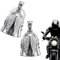Wakasena Guardian Bell Motorrad Glücksbringer,2 Stück Biker Guardian Bell Motorrad Glöckchen Motorradglocke Schlüsselanhänger für Segne Den Frieden Geschenke für änner