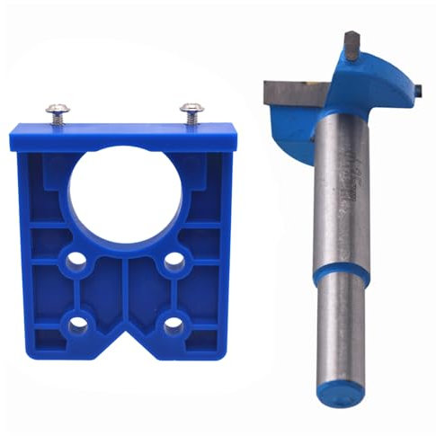 Accurate Woodworking 35mm Hinges Hole Opener Track Saw Guide Rails Adapter Achieve Precise Straight Woodworking Cut and Stainless Steel