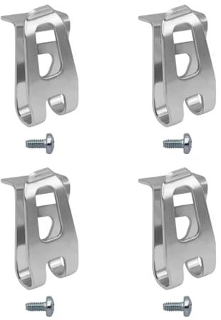 Wjelet 4pcs Makita Tool Belt Clip Hook Makita Electrical Stainless Steel Screwdriver Driver Power Hook for DHP480 DHP482 HP457 HP347 TD127 TD126