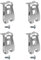 Wjelet 4pcs Makita Tool Belt Clip Hook Makita Electrical Stainless Steel Screwdriver Driver Power Hook for DHP480 DHP482 HP457 HP347 TD127 TD126