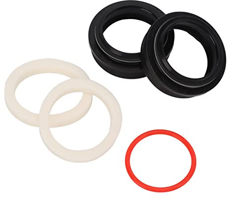 ZenithAur Fahrrad-Vorderradgabel-Staubdichtungs-O-Ring-Kit, 32 mm Outlast, reibungsarmer Staubabstreifer mit Schaumstoffring für Federgabel