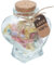 UKCOCO 1 Set Kapsel Dekorative Flasche Glas