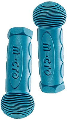 Micro® | Puños Originales Mangos para Manillar Patinete o Bicicleta Niños y Niñas Antideslizantes y Antisudoración | Compatible con la mayoría de Marcas | Pack 2 Unidades