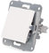 Interruptor Panasonic Karre 10A 250V/Bastidor Metálico con Garras/Tecla Blanca | Greenice