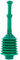 VETTA Professional Bellows Accordion Toilet Plunger, High Pressure Thrust Plunge Removes Heavy Duty Clogs from Clogged Bathroom Toilets, All Purpose Commercial Power Plungers for Any Bathrooms, Green