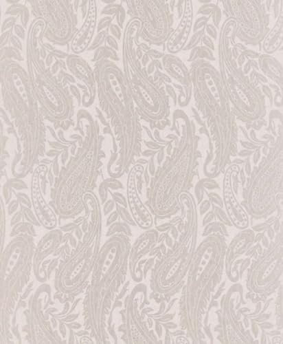 Casa Padrino Barock Wohnzimmer Tapete Rosa 10,05 x 0,53 m - Hochwertige Textiltapete