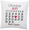 LIEBTASTISCH Liebes Kissen mit Spruch ''Kalender'' - Personalisiert Freundin, Frau - Liebe - Liebesbeweis - Hochzeit - Romantisch (mit Kissen)