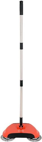 Automatische Hand Besen Kehrmaschine Staub Bodenreinigung Mopp mit Mülleimer 2 In 1