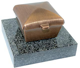 Kunst-Art-Köhl Weihkessel 1705 aus Messing oder Aluminium montiert auf einem Granitsockel wahlweise auch ohne Granitsockel (Messing, Nero Impala)