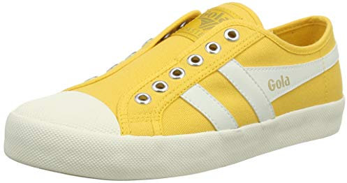 Gola Damen Coaster Slip Sneaker, Sun/Off White, 39 EU