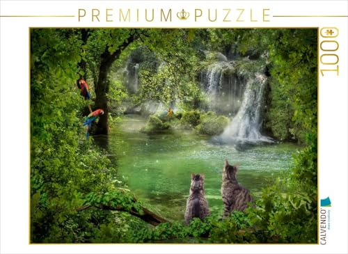 CALVENDO Puzzle EIN Motiv aus dem Kalender Kleine Streuner | 1000 Teile Lege-Größe 64 x 48 cm Foto-Puzzle für glückliche Stunden