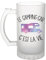 Planetee Chope de bière Camping car c'est la vie Camping-cariste | Verre à Bière Pinte humour alcool idée cadeau fête des pères anniversaire