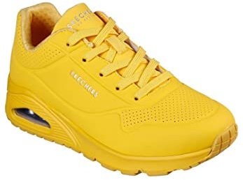 Skechers UNO Stand on Air Damen-Sneaker, gelb, 40.5 EU