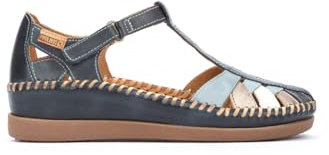 Pikolinos Zapatos semiabiertos en Cuero CADAQUES para Señora Color Ocean