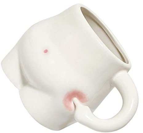 MAGICLULU Mug Céramique Motivant Forme De Ventre Tasse Idéale Pour Thé Eau Design Créatif Pour Parfait Pour Et Famille