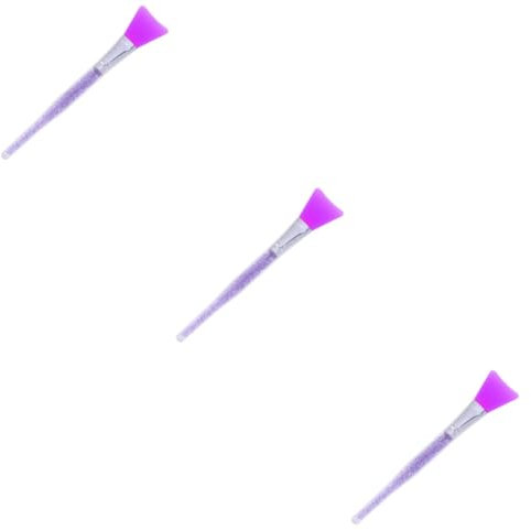 Beaupretty 3 Pennelli Applicatori Per Con Manico in Silicone Liscio Per Uso Domestico