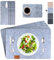 ARTAND Platzsets Abwaschbar Filz Tischsets Ausschließlich Vegane Platzdeckchen mit Untersetzer Bestecktasche - 6er Set, 05 Filz Hellgrau