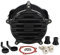 QASULER Kit filtro aria filtro aria nero, for Harley, Sportster XL883 XL1200 Forty Eight Seventy Two 48 72 Iron 883 1991-2020 Filtro aria per moto(Schwarz)