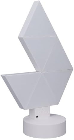 EVGATSAUTO Panneau Mural LED Triangles LED Applique Murale 6 Pièces Triangles Panneaux RVB Éclairage de Jeu avec Télécommande Lumière D'ambiance pour Salon, Chambre à Coucher, Joueur